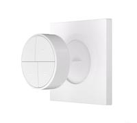 HomeVortex SNZB-01M Télécommande sans fil 4 en 1 avec base magnétique, 16 actions via simple/double/triple/longue pression