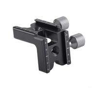 HomeVortex Support bidirectionnel à angle droit en alliage d'aluminium, pour plaques RRS et AJA standard en forme de L, support panoramique compact pour la photographie