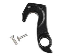 HomeVortex Support de dérailleur arrière en alliage d'aluminium, pour #167, compatible, avec TCX, pour Propel AnyRoad Revolt, pour vélos de route, support de cadre noir, avec crochet de queue