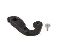 HomeVortex Support de dérailleur arrière pour vélo SCOTT Solac Disc Road Bike, pour dérailleur arrière en alliage d'aluminium CNC avec vis, espacement des trous de 35 mm, noir
