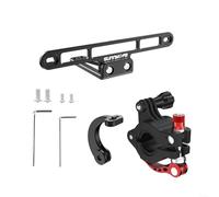 HomeVortex Support de guidon de vélo en alliage d'aluminium CNC pour DJI RC Pro Smart Controller Action Camera Télécommande pour Cyclisme Sport (Noir)