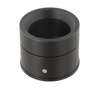 HomeVortex Support de remplissage réutilisable pour capsules de café, outil d'étanchéité en plastique pour dosettes, 6,8 x 5,5 cm, noir