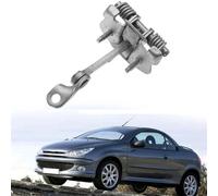 HomeVortex Support de sangle de porte avant de voiture, compatible avec 206 206 CC 207 C2 DS3, limiteur de charnière de porte en métal de rechange OEM 9181C8