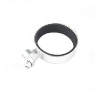 HomeVortex Support de tasse à café, en alliage d'aluminium pour guidon, convertisseur pour thé, lait, chocolat chaud, incliné pour les bords de 76 mm, argenté