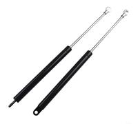 HomeVortex Support de vérins à gaz pièces de rechange pour Seitz Heki 2 Caravane, camping-car, fenêtre de toit, bras de soutien à ressort 340 mm de long, filetage M6, noir