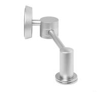 HomeVortex Support d'écran en aluminium avec base magnétique pour filtre de 58 mm, 53 mm, 51 mm, pliable, réglable, rotation à 270 degrés (argent)