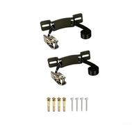 HomeVortex Support Mural Réservoir Propane Acier avec Sangle(2pcs) | Acier pour robuste, finition anti-rouille, pour idéal extérieur, garage, pour camping-car, durable