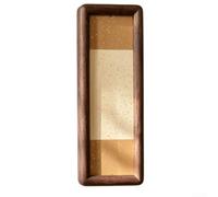 HomeVortex Tablette pour bois pour Calligraphie 6x18cm Tablette pour bois(Walnut wood)