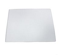 HomeVortex Tapis de barbecue robuste en maille métallique alternative pour rôtir des légumes, poissons, viandes, antiadhésif pour surface compatible avec Weber 40 x 33 cm (50 x 38 cm)