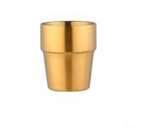 HomeVortex Tasse à double paroi en acier inoxydable 304 avec isolation sous vide, design à large ouverture, style coréen, convient pour le café, la bière, le vin, le thé et les boissons froides, pour