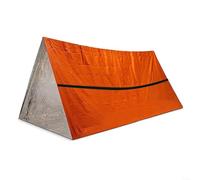 HomeVortex Tente de survie étanche, sac de couchage, tente de premiers secours, tente de couchage couleur orange, pour exploration et tourisme en plein air