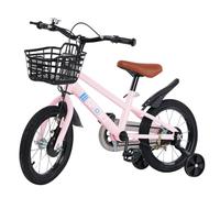 homewell 12/14/16 Pouces Velo Enfant a Roulette Stabilisatrices 2-8 Ans, Guidon et Selle Réglables en Hauteur, Vélo pour Enfant avec Paniers, pour Garçons et Filles (16 Pouce)