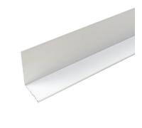 HOMEWELL - Cornière en aluminium 15mm x25mm x1.3mm, lg 1950mm (Laqué blanc)