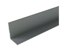 HOMEWELL - Cornière en aluminium 20mm x30mm x1.3mm, lg 1950mm (Anodisé argent)