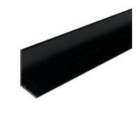 HOMEWELL - Cornière en aluminium 20mm x30mm x1.3mm, lg 1950mm (Laqué noir mat)