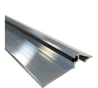 HOMEWELL - Seuil de porte (PMR) avec joint, Brut, 1,95m
