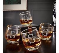 HomeWetBar Roly Poly Lot de 6 verres à whisky à bascule
