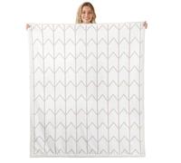 Homewish Couverture Canapé 100x130cm Chevron Géométrique