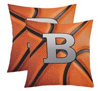 Homewish Lot de 2 Decorative Housse de Coussin 55x55 Basket-Balle