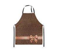 Homewish Tablier Cuisine Homme Femme Zèbres Nœud Papillon | Tabliers Noir And Blanc BEte Zébra pour Cuisine Jardinage Restaurant Animaux Cacher Zèbre Coquette -