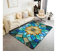 Homewish Tapis Salon 100x150cm Boho Mandala