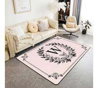 Homewish Tapis Salon 150x200cm Lettre Monogramme W