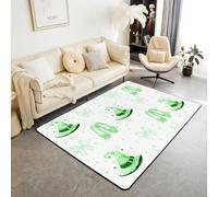 Homewish Tapis Salon 150x200cm Poisson Tapis Sol Chapeau de Magicien Magique Tapis Chambre Passionné de pêche Décoration D'Intérieur Nœuds Coquets