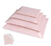 Homewit 100Pcs Enveloppe Plastique Expedition (Poudre de Champagne)