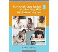 Homework, Organization and Planning Skills Manual