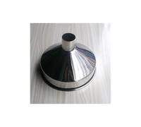 HOMEXO Entonnoir en Acier Inoxydable 304 Épais, Diamètre de 25 cm, Fuite d'Huile, Tamis Filtrant, Domestique surdimensionné 1pc (Color : B)