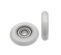 Rouleau Pom Rond 8x40x10mm Compatible for BSR62840-10Pour rameur 8 * 40 * 10mm Roues de siège de rameur OD 40mm roulement en Plastique 10 pièces