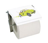 homeXpert MSV Porte Rouleau Papier WC Mural Cox 70S'MDF & INOX Beige