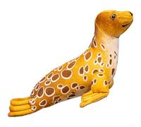 HOMEXYLYL Coussin Phoque géant, Figurine de Phoque Animal Doux de l'océan Phoque commun for Enfants Fille et garçon décoration Mignonne for lit ou canapé Cadeau(Brown,40cm(15.7 in))