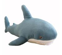 HOMEXYLYL Oreiller en Peluche Requin, Animal en Peluche Géant Doux Et Confortable Cadeau d'anniversaire Ou De Noël for Enfants Et Adultes(30cm)
