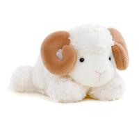 HOMEXYLYL Peluche Agneau, Adorable Petit Mouton en Peluche Douce Et Câline for Enfants À Utiliser comme Décoration De Chambre.(23cm/9in)
