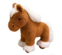 HOMEXYLYL Peluche Cheval, Adorable Poulain Animal en Peluche Oreilles Souples Cadeau d'anniversaire Et De Noël for Enfants Filles Et Garçons Décoration De Maison(Brown,30cm/11.8in)
