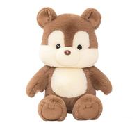 HOMEXYLYL Peluche écureuil ou éléphant, Animal en Peluche Mignon Cadeau d'anniversaire de noël for Enfants Adultes Filles garçons décoration de Maison(Squirrels,30cm/11.8in)