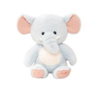 HOMEXYLYL Peluche écureuil ou éléphant, Animal en Peluche Mignon Cadeau d'anniversaire de noël for Enfants Adultes Filles garçons décoration de Maison(Elephants,30cm/11.8in)
