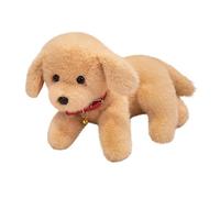 HOMEXYLYL Peluche Labrador, Chien en Peluche réaliste et Doux pour Enfants et Adultes, garçons et Filles, pour Un Anniversaire ou Noël.(Brown,33cm/12.9in)