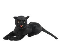 HOMEXYLYL Peluche Panthère, Chat de la Jungle en réaliste, Panthère Noire en Douce for Enfant décoration de Chambre(38cm/14.9")