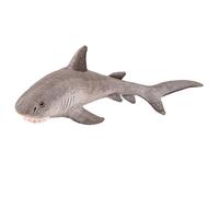 HOMEXYLYL Peluche Requin, Coussin Doux Réaliste en Forme d'animal du Grand Océan Cadeau pour Enfants et Adultes 60 cm