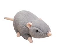 HOMEXYLYL Peluche Souris Douce en Forme De Rat, Mignonne Et Réaliste Tailles Disponibles Peluche Rat Cadeau d'anniversaire Décoration De Chambre Compagnon Câlin for Enfants(Gray,100cm(39.9"))