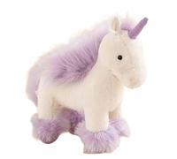 HOMEXYLYL Pony Animal en Peluche, Cute Wild Horse Design pour Enfants Room Décoration Intérieure et Gifts Anniversaire(Purple,40cm/15.7in)