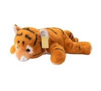 HOMEXYLYL Tigre en Peluche, Doux Couché Tigre en Peluche Cadeau De Noël Anniversaire Décoration D'intérieur for Enfants Garçons Filles Adultes(Brown,30cm/11.8in)