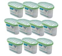HomeZone® Lot de 10 déshumidificateurs d'intérieur jetables parfumés à la Vanille pour éliminer la Condensation et l'humidité dans la Maison