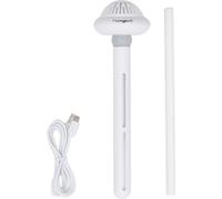 Homgeek Humidificateur portable en forme d'OVNI USB sans bouteille d'eau insérée 7 couleurs Lampe de nuit Bureau Chambre Voiture Humidificateur