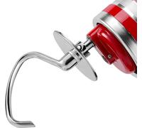 HOMGEN Crochet pétrisseur pour mixeur Kitchenaid de 4,5 à 5 litres Kitchenaid Accessoires Crochet en acier inoxydable Crochet à pâte en spirale Accessoire de fixation pour robot de cuisine KSM150