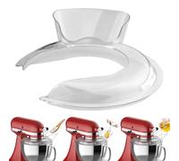 HOMGEN Protection du Bec Verseur pour Blender KitchenAid 4,5 et 5 Quart avec Tête Basculante, Protection Anti-éclaboussures Transparente, Parfaite pour le Bol en Acier Inoxydable Kitchenaid, Bol En