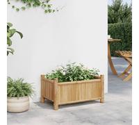 Homgoday Jardinière surélevée - Jardinière - Jardinière - Jardinière - Jardinière - Jardinière - Jardinière - 50 x 30 x 25 cm - Bambou