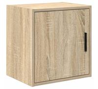 Homgoday Meuble mural pour garage chêne Sonoma en bois multicouche, mobilier d'extérieur pour jardin extérieur
